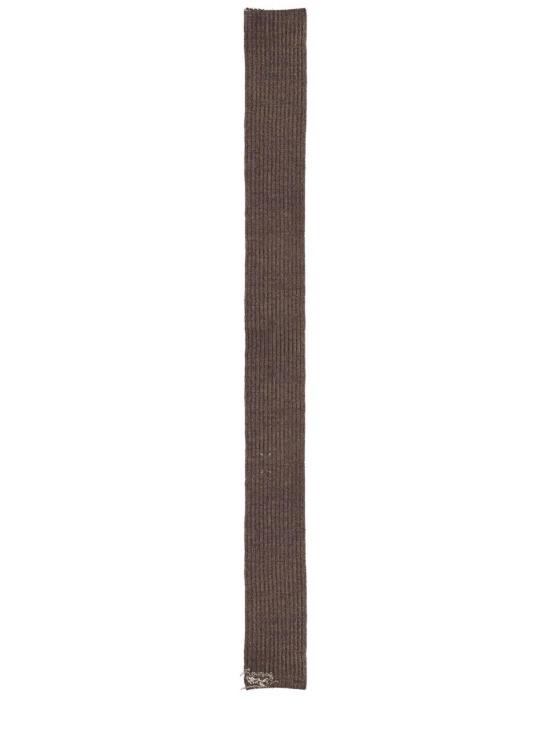 25FW 마르지엘라 머플러/스카프 S50TE0108M13151144F BROWN - MAISON MARGIELA