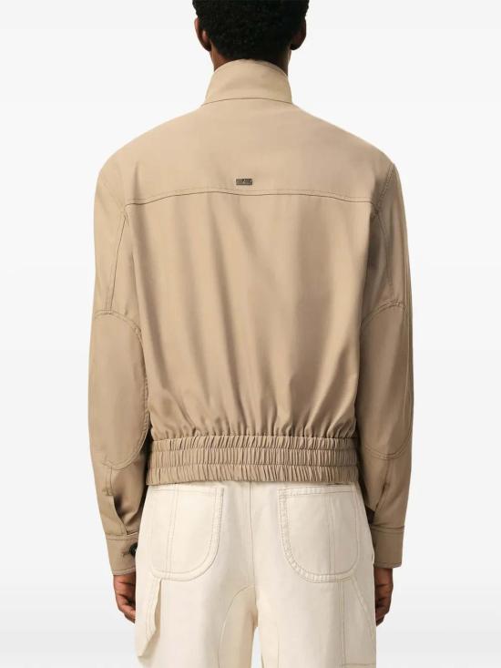 26SS 아미 베이지 뉴 울 해링턴 자켓 HJK876WV0194A036 BEIGE - AMI