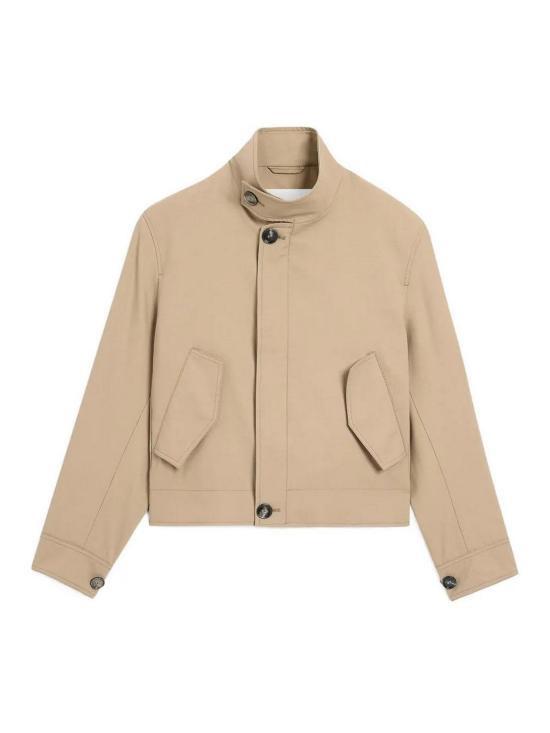 26SS 아미 베이지 뉴 울 해링턴 자켓 HJK876WV0194A036 BEIGE
