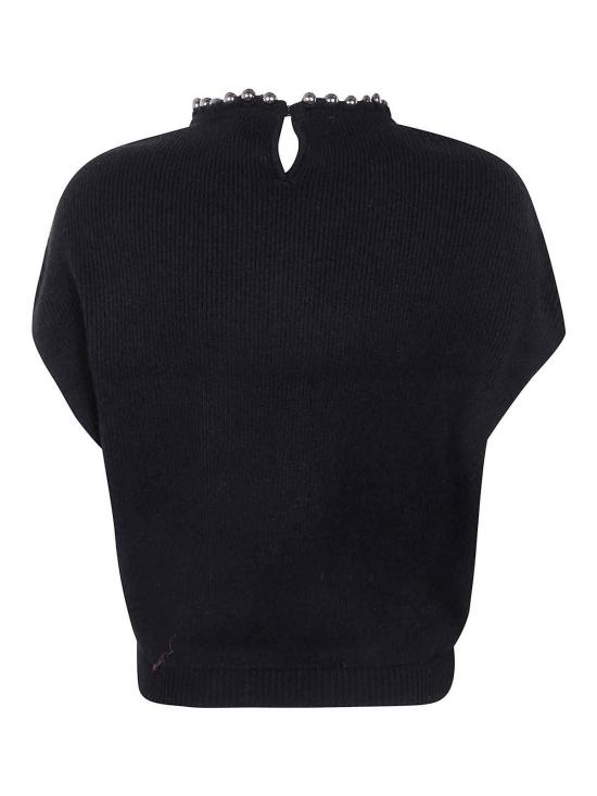 25FW 엠포리오 아르마니 탑 EW002804AF19917UC001 Black - EMPORIO ARMANI