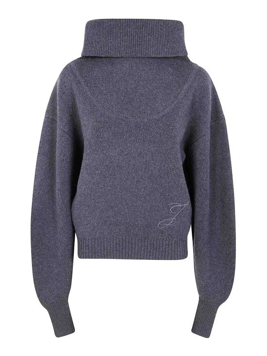 25FW 자크뮈스 탑 25HSWW00624AK00278970 Grey