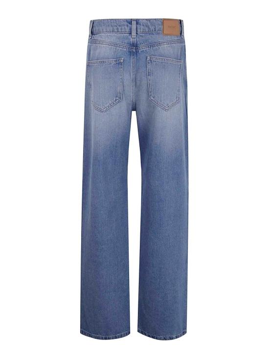 25FW 트윈셋 스트레이트 팬츠 252TT227003498 Blue - TWINSET
