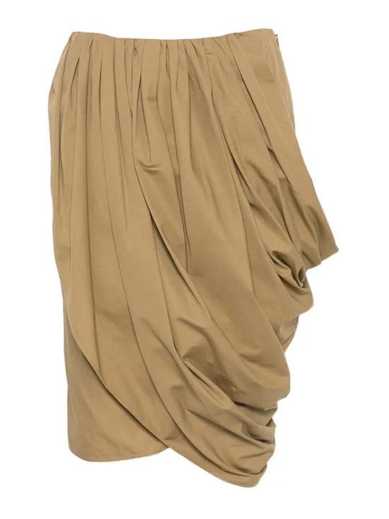 26SS 끌로에 미디 스커트 CH26UJU4114126U BROWN