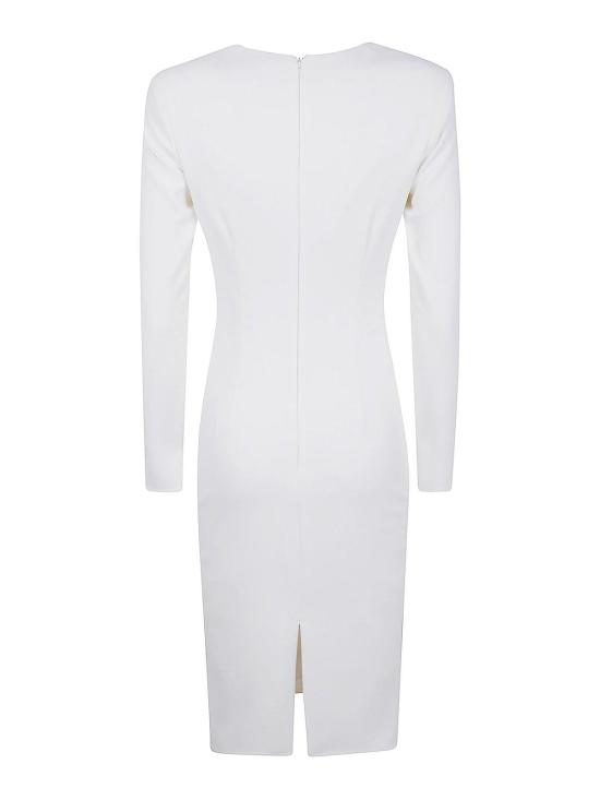 25FW 엘리자베타프랜치 롱 원피스 AB80557E2360 WHITE - ELISABETTA FRANCHI