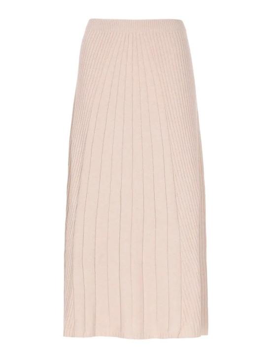 25FW 디익스테리어 롱 스커트 6107712 Nude Neutrals