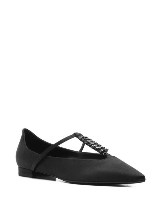 25FW 엠포리오 아르마니 플랫 슈즈 EW004113AF17510UC001 BLACK - EMPORIO ARMANI
