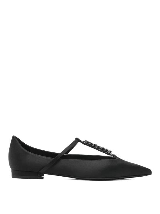 25FW 엠포리오 아르마니 플랫 슈즈 EW004113AF17510UC001 BLACK
