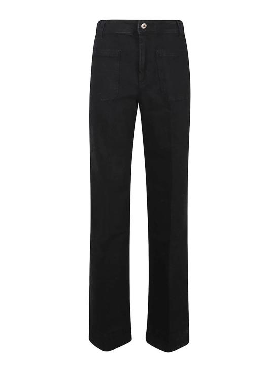 26FW 빅토리아 베컴 스트레이트 팬츠 1226DJE007252J6763 Black