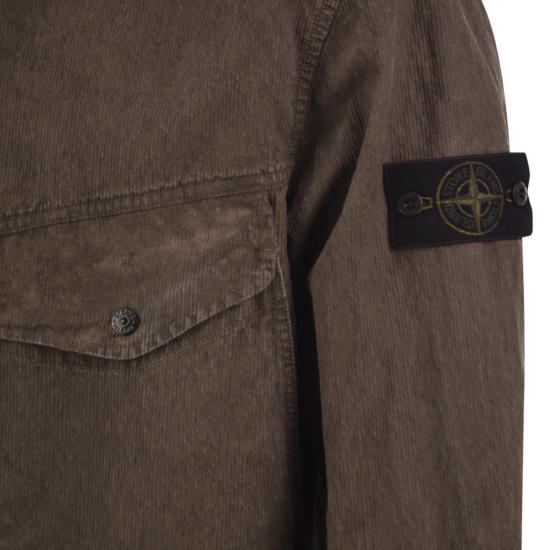 26FW 스톤 아일랜드 긴팔 셔츠 L2S151200029 BROWN - STONE ISLAND