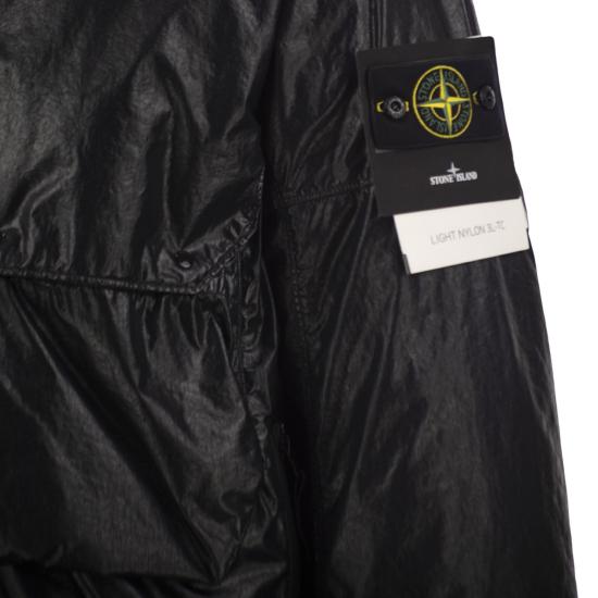 26FW 스톤 아일랜드 라이트 나일론 3L-TC 후드 다운 자켓 L2S154100056 BLACK - STONE ISLAND