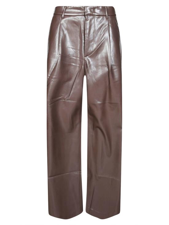 26FW 안다마네 스트레이트 팬츠 T200430A TNP152 MARRONE