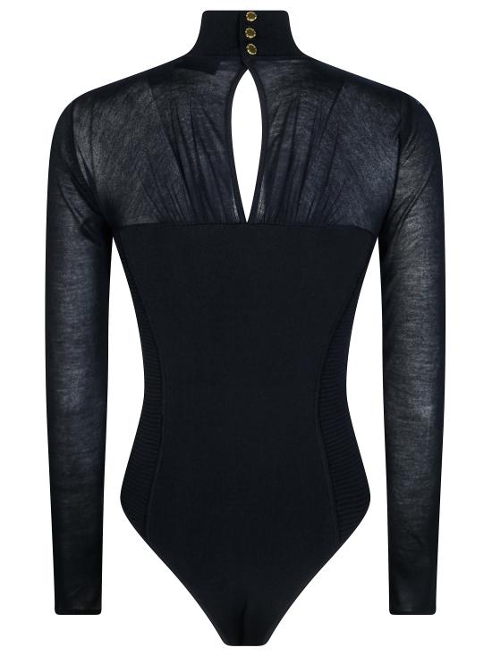 26FW 엘리자베타프랜치 바디수트 티셔츠 BK09B67E2 110 NERO - ELISABETTA FRANCHI