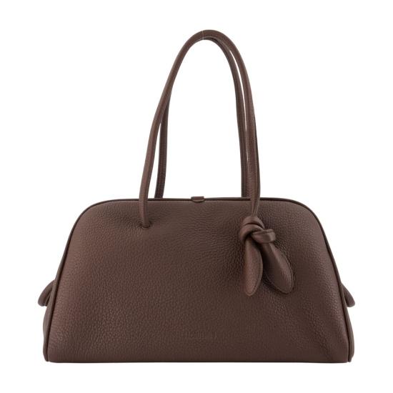 26FW 자크뮈스 투리스모 소프트 볼링백 BAU00417AC03A03 880 brown