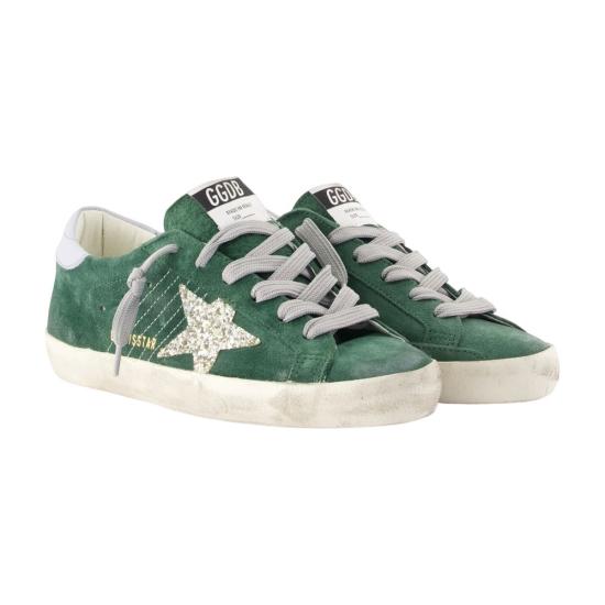 26FW 골든구스 SUPER STAR 슈퍼 스타 클래식 스니커즈 GWF00101 F007200 35923 green - GOLDEN GOOSE