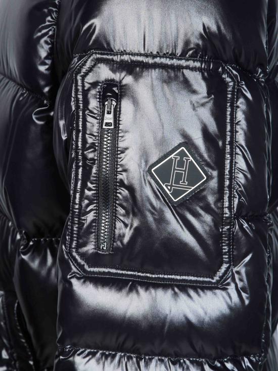 26FW 에르노 마야 후드 쇼트 다운 재킷 PI001416U12973 9300 NERO - HERNO