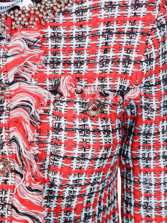 26FW 셀프 포트레이트 자켓 AW26146JR RED ROSSO - SELF PORTRAIT