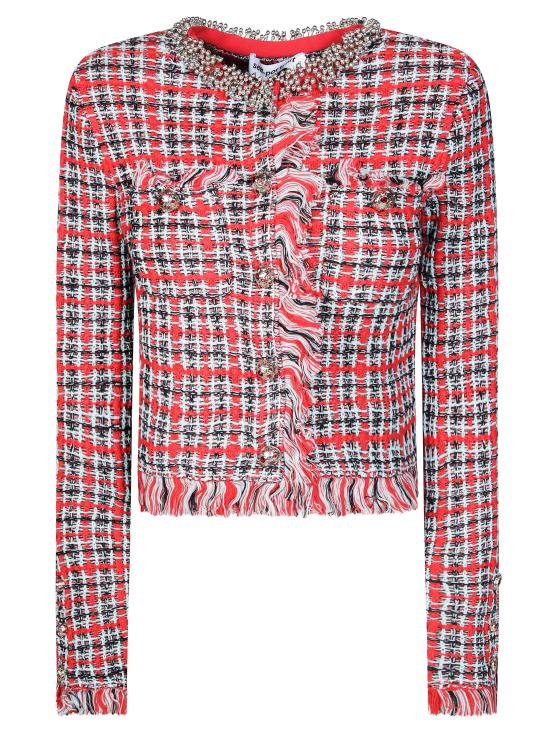 26FW 셀프 포트레이트 자켓 AW26146JR RED ROSSO