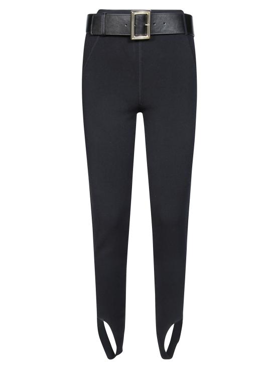 26FW 셀프 포트레이트 레깅스 AW26174PB BLACK NERO