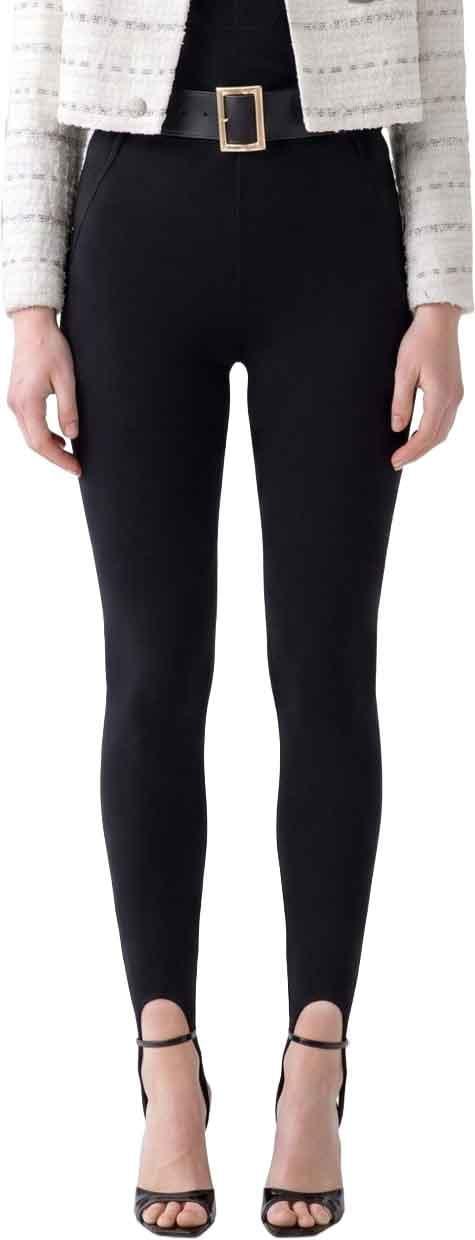 26FW 셀프 포트레이트 레깅스 AW26174PB BLACK NERO