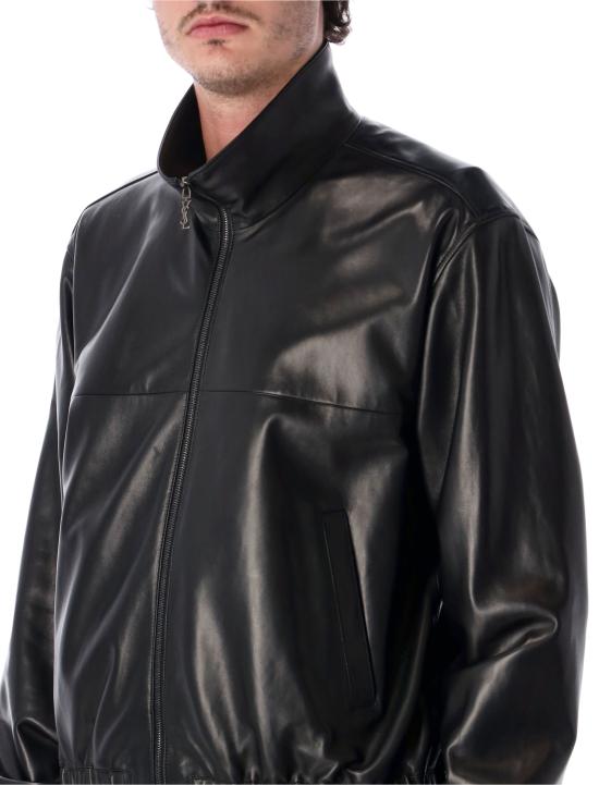 26FW 생로랑 카산드르 램스킨 자켓 카산드르 램스킨 자켓 A000H9YCOJ2 1000 - SAINT LAURENT