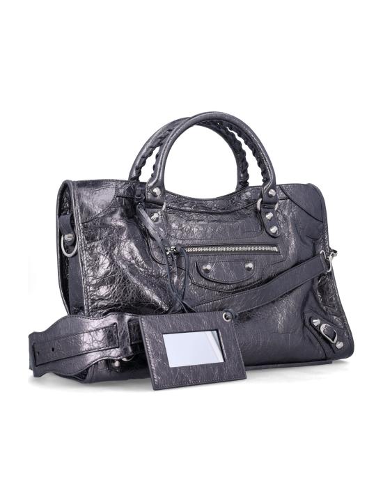 26FW 발렌시아가 르 시티 백 미디엄 8657602AB4V 1314 STEEL GREY - BALENCIAGA