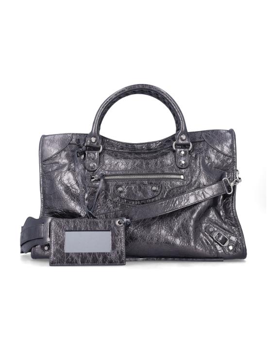 26FW 발렌시아가 르 시티 백 미디엄 8657602AB4V 1314 STEEL GREY