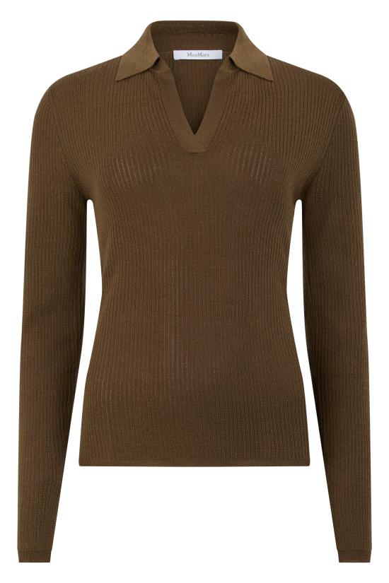 26FW 막스마라 폴로 티셔츠 MXMGERGO BROWN