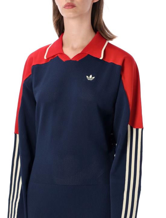 26FW 아디다스 미디 원피스 KR9599 NIN DIG WA BLUE CREAM RED - ADIDAS