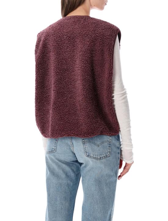 26FW 아메리칸 빈티지 베스트 HOK16B BORDEAUX C - AMERICAN VINTAGE