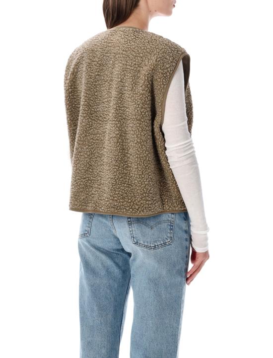 26FW 아메리칸 빈티지 베스트 HOK16B MUSCADE CH BEIGE - AMERICAN VINTAGE