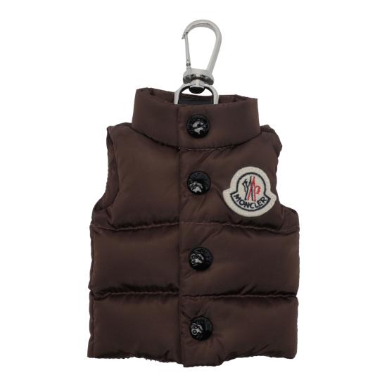 26FW 몽클레어 패치로고 패딩 공용 키링 6F000 02 M7726262 BROWN