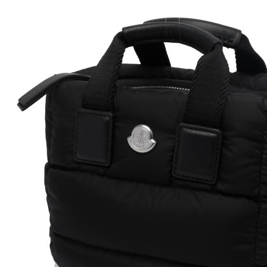 26FW 몽클레어 카라독 마이크로 패딩 토트백 5L000 04 M6275999 Black - MONCLER