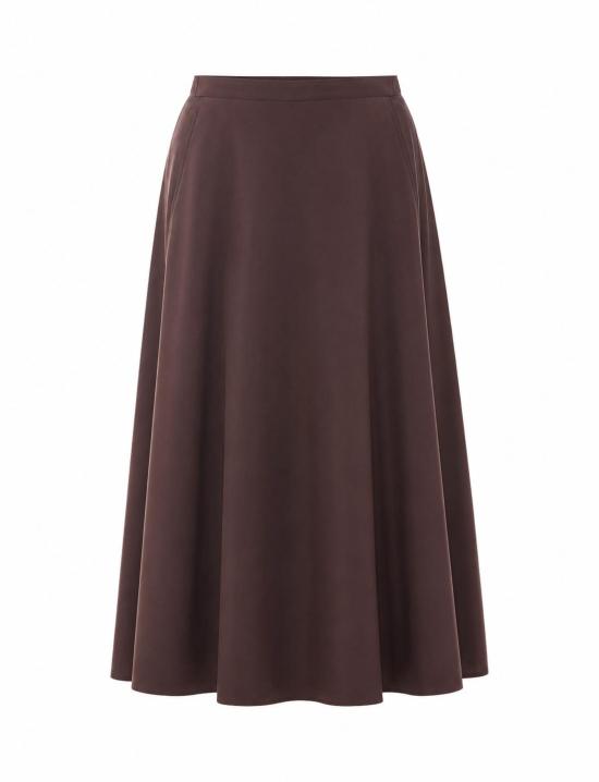 26FW 애드 미디 스커트 KWA074 NNYG10 BROWN