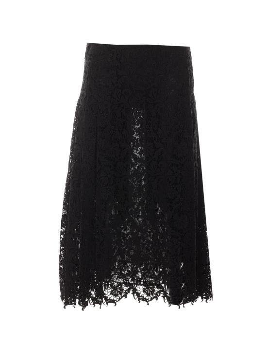 26FW 펜디 미디 스커트 FQ7762 B1U2F0QA1 Black