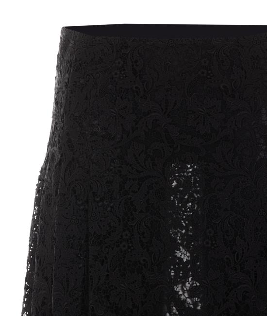 26FW 펜디 미디 스커트 FQ7762 B1U2F0QA1 Black - FENDI