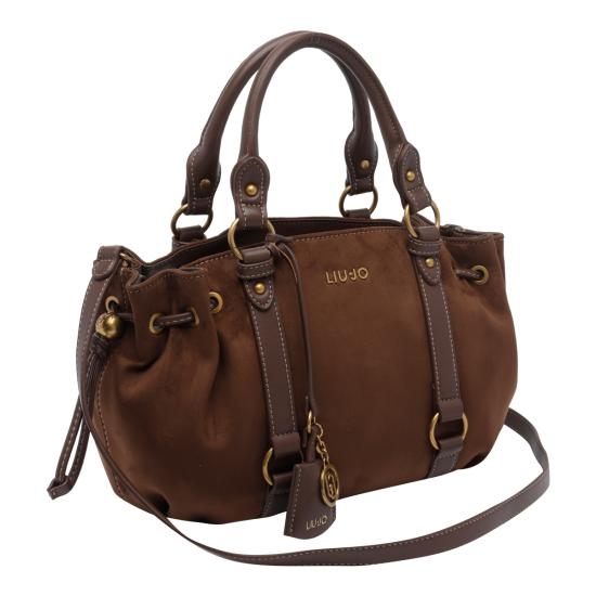 26FW 리우조 토트백 AF6081T711A 09032 Brown - LIU JO