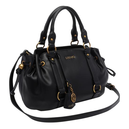 26FW 리우조 토트백 AF6081E1120 22222 Black - LIU JO