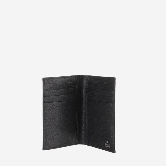26FW 구찌 에센스 클래식 카드 케이스 876421 BLACK - GUCCI