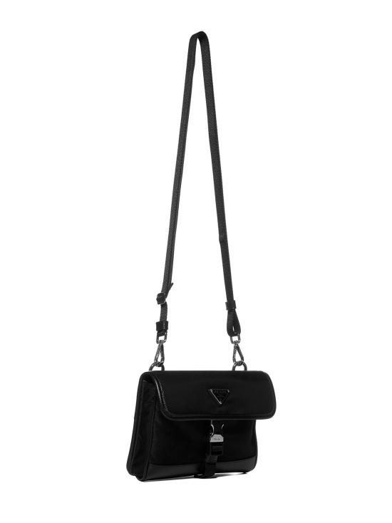 26FW 프라다 삼각로고 리나일론 폰 홀더 크로스백 2ZH1082DMHF0002 BLACK - PRADA