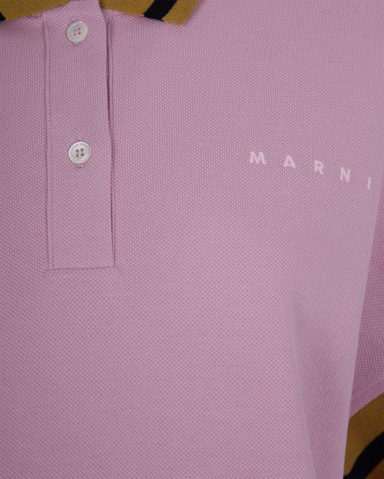26SS 마르니 폴로 티셔츠 THJE0389LS PINK - MARNI