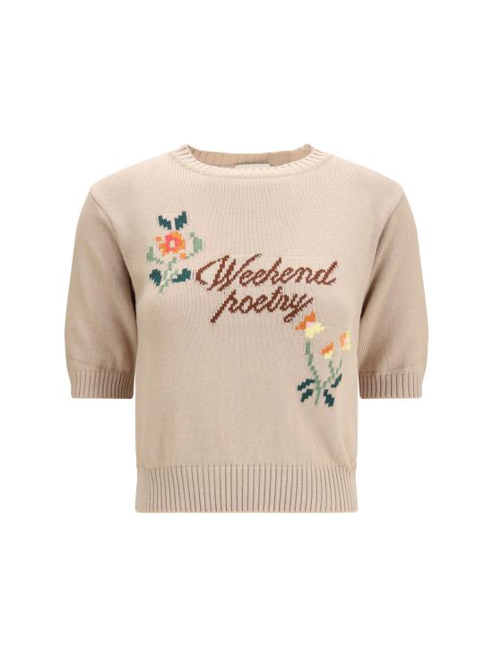 26FW 위켄드막스마라 탑 2625366191600 BEIGE - WEEKEND MAX MARA