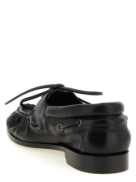 26FW 생로랑 로퍼 르  바또  블랙 - SAINT LAURENT