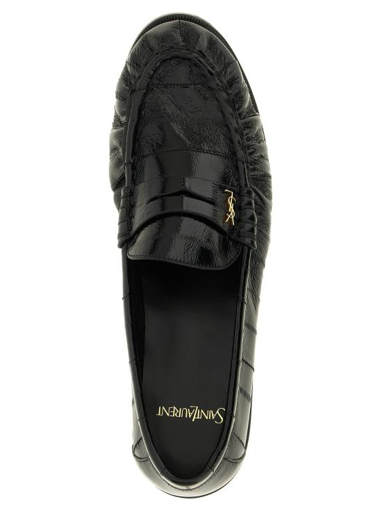 26FW 생로랑 로퍼 르   블랙 - SAINT LAURENT