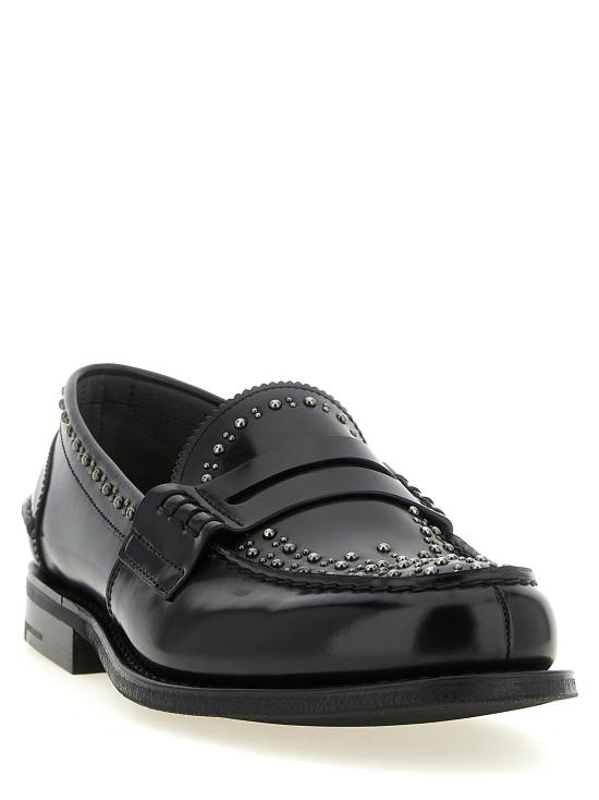 26FW 처치스 로퍼 펨브레이 메트. W  블랙 - CHURCHS