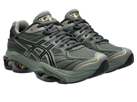 26FW 아식스 스니커즈 1203A678 025 OBSIDIAN GREY OLIVE CANVAS - ASICS