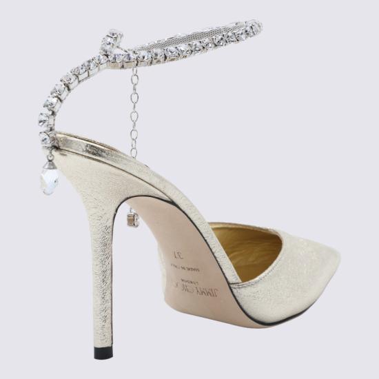 26FW 지미추 힐/펌프스 SAEDA100DQM0C8510 Gold - JIMMY CHOO