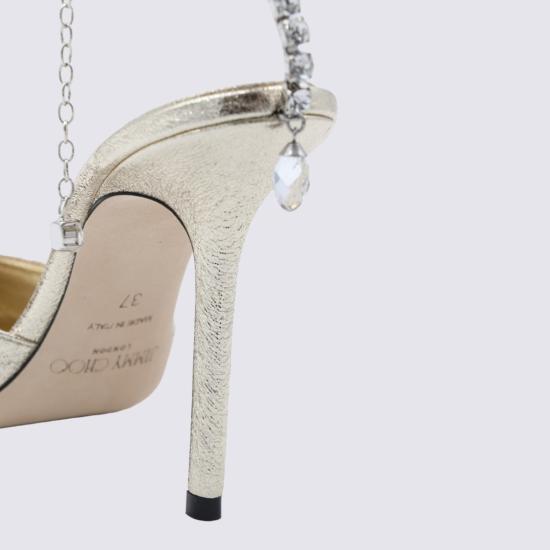 26FW 지미추 힐/펌프스 SAEDA100DQM0C8510 Gold - JIMMY CHOO