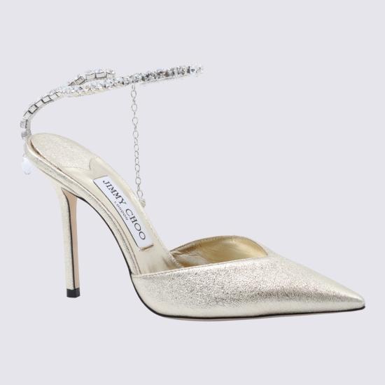 26FW 지미추 힐/펌프스 SAEDA100DQM0C8510 Gold - JIMMY CHOO