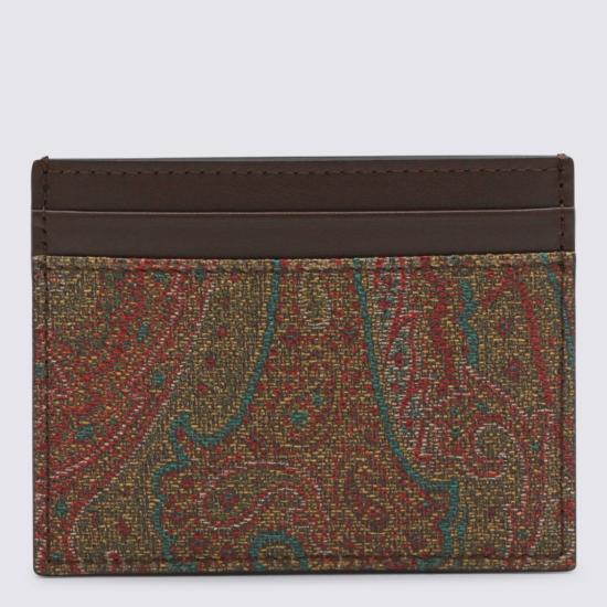 26FW 에트로 카드지갑 MP2E0001AA086M0019 Brown - ETRO