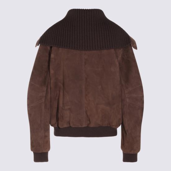 26FW 디 아티코 자켓 261WCB00130LBT144AA204 Brown - THE ATTICO